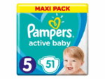 Pampers Active Baby Maxi Pack Νο.5 (11-16kg) Πάνες (x51 τεμ.)
