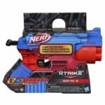 Hasbro E2984 Nerf Alpha Strike BoA RC-6 Blaster με Περιστρεφόμενο Τύμπανο 6 Βελάκια, Ρίξτε 6 Βελάκια στη Σειρά