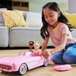 Barbie Hot Wheels RC Corvette Τηλεκατευθυνόμενο Αυτοκίνητο της Barbie από την Ταινία! - Image 3