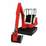 BRUDER 02432  Schaeff HR16 Mini Εκσκαφέας με Πλήρως Λειτουργικό Βραχίονα, Περιστρεφόμενη Καμπίνα 360°, Ρυθμιζόμενη Λεπίδα & Αποσπώμενος Κουβάς - Image 5